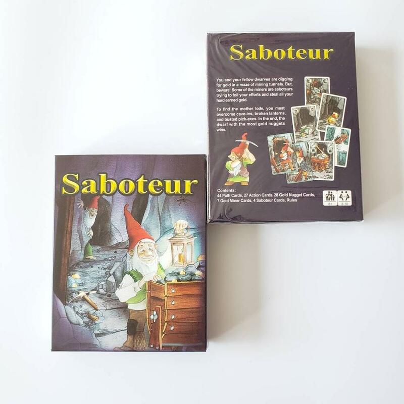 2020ใหม่ Saboteur เกมกระดานปริศนาสำหรับเด็กเกมกระดาน