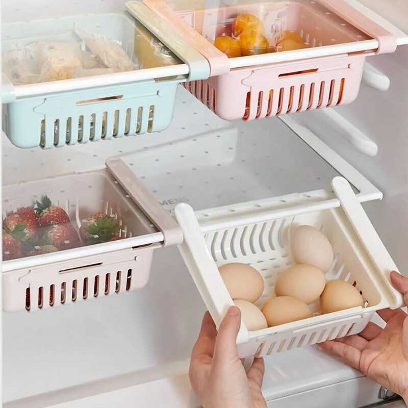 Organizador de cocina, escurridor de platos, caja para el frigorífico, cajón, estante, placa Flexible, escurridor de platos