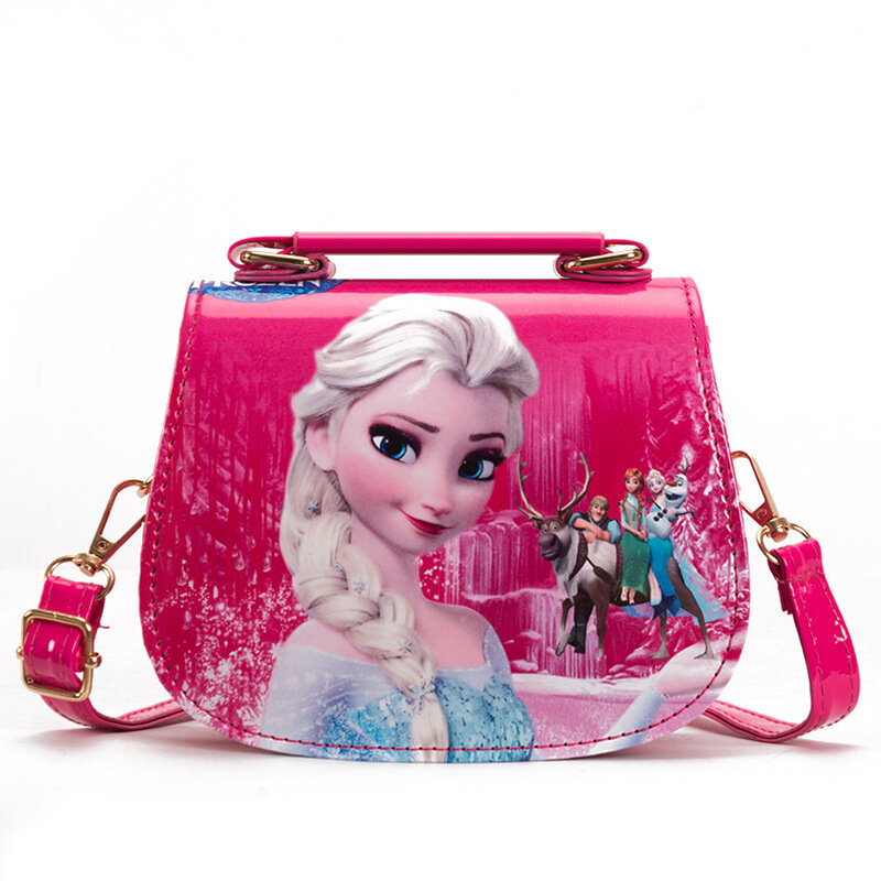 Bolso de hombro de princesa para niña, bandolera de Frozen, Elsa, Anna, novedad de 2019