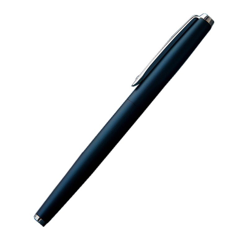 Hongdian 525 caneta fonte de metal fosca, irídio ef/pequena dobrada 0.4mm/0.6mm, caneta tinteiro para escola e escritório, presente suppy 2020 novo