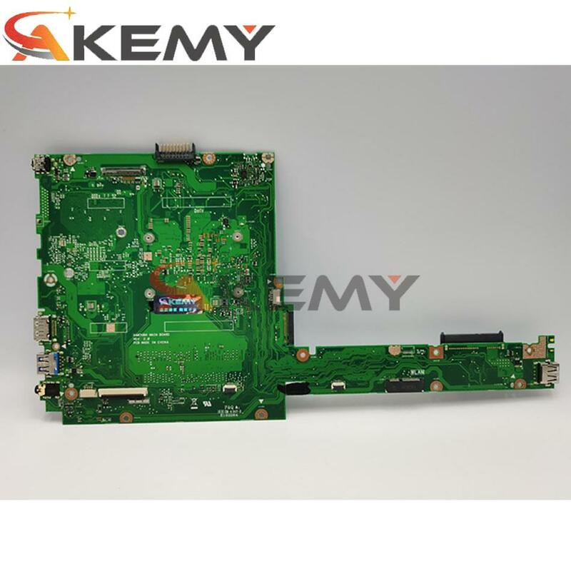 Akemy-asus x407 x407u x407ua,I3-7020U cpuプロセッサを搭載したマザーボード,プロセッサ,テスト済み,100% プロセッサ