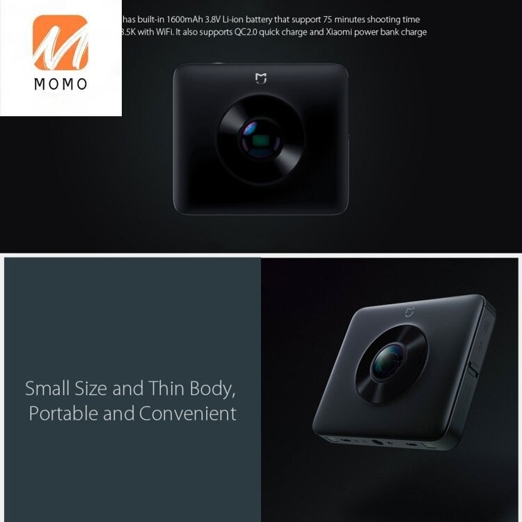 Versão global i câmera da esfera 4k 360 câmera panorâmica da câmera inteligente da ação