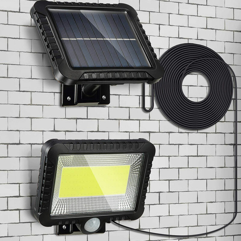 100/120LED Solar Light Outdoor Motion Sensor Recharge Solar Wandlamp Waterdichte Emergency Led Licht Straat Tuin Veranda Lamp