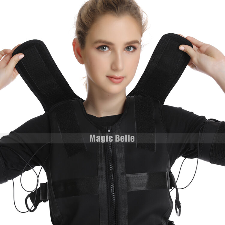 High Quality EMS Muscle TrainerTraining Slimming Fat Burning Exercise Equipment Workout Exercise Suit