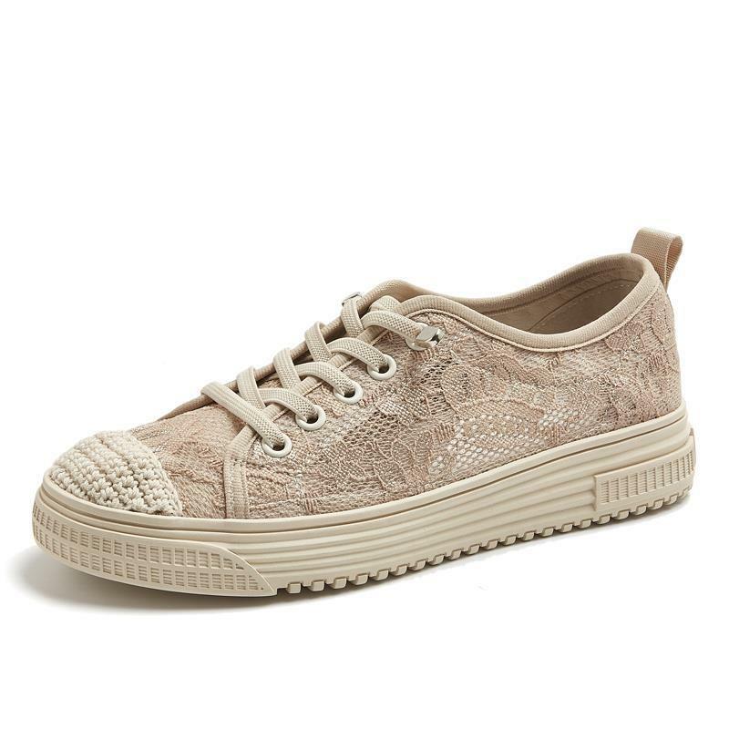 Koovan Women Fisherman Shoes Female Flats Sweet Lazy 2021 New Straw Lace Breathable Shoes In Summer Shoes For Girls Sneakers