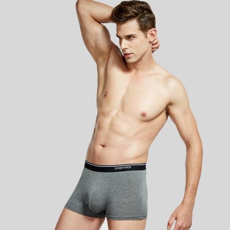 New Style Mens Personality Multi Color Pure Cotton Boxer Shorts Mens High Quality Underwear Breathable Soft Boxer Briefs