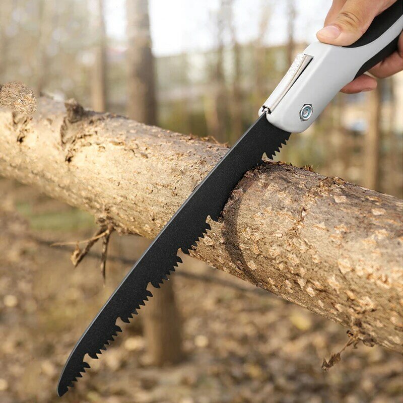 DTBD seghetto pieghevole seghetto taglio multifunzionale sega a mano coltello a farfalla per potatura da giardino utensili da campeggio per la lavorazione del legno