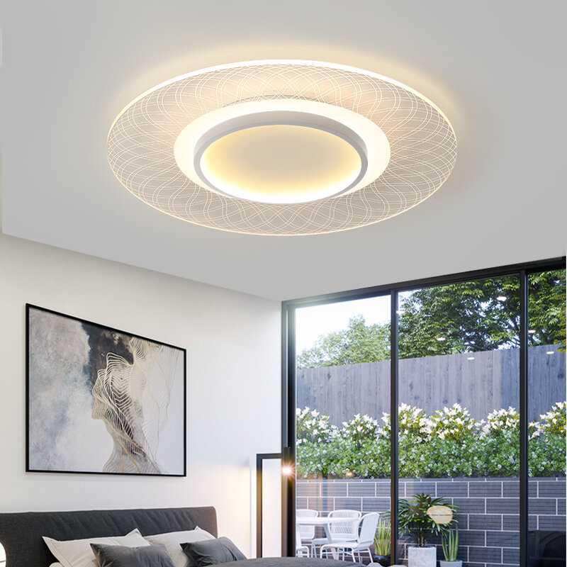 Lâmpada de teto led ultra-fino moderno usado para o quarto indoorlighting luzes led para sala de estar restaurant restaurante, luzes da cozinha, 220 volt