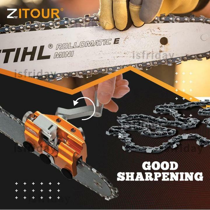 Zitour®Einfach & Tragbare Kettensäge Spitzer Werkzeug für Holzbearbeitung Schleifen Dropshipping
