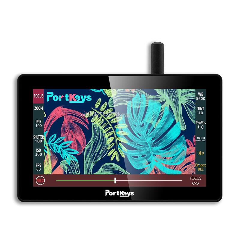 PortKeys LH5P 카메라 4k Sdi 모니터 Dslr 스튜디오 모니터 휴대용 온 카메라 지원 미니 필드 오디오 화면 소형 비디오 사진