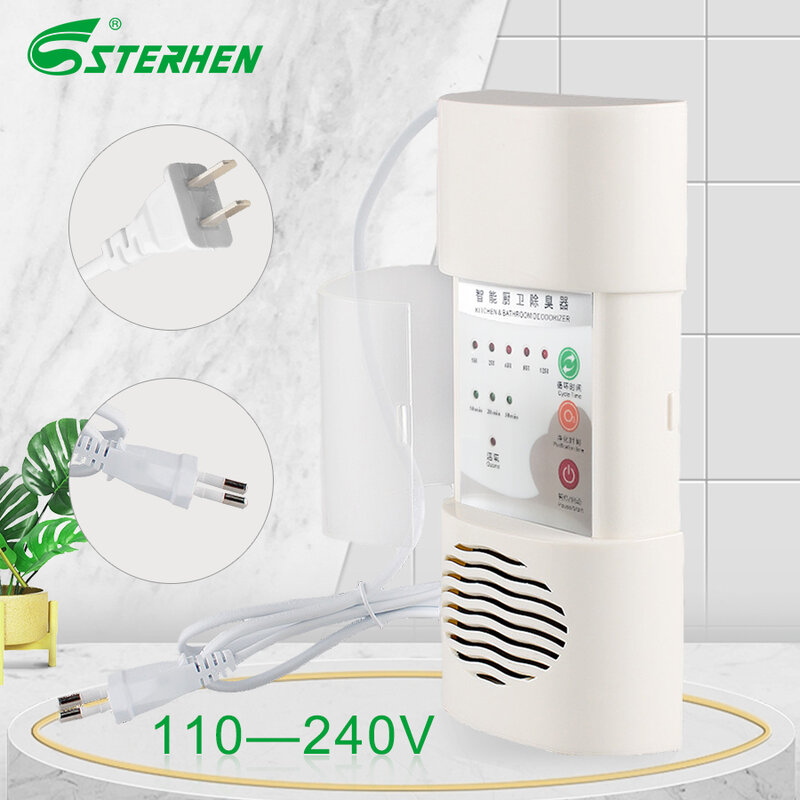 STERHEN-desodorizador de producto, generador de ozono, purificador de aire automático para aplicación en espacios pequeños, 110V, 220V