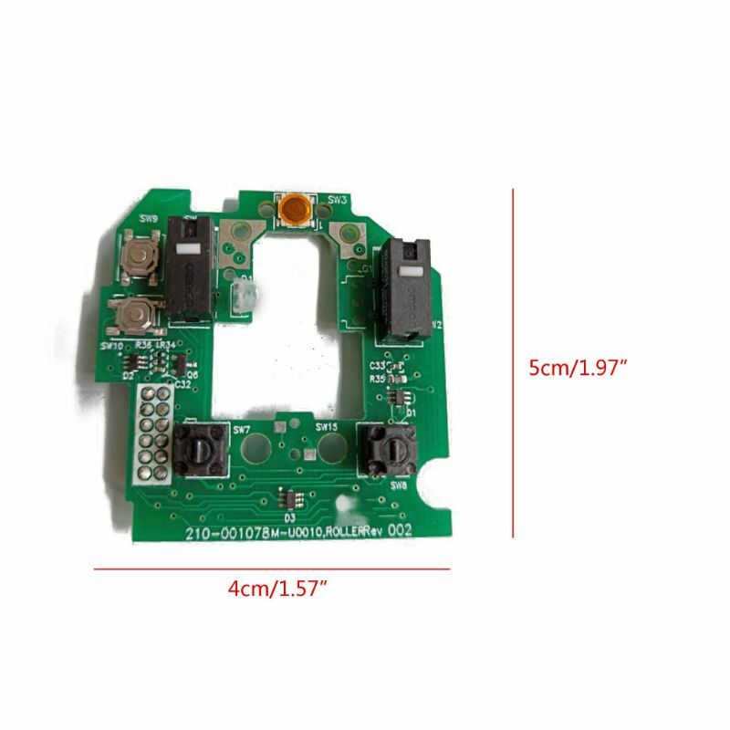 Muis Bovenste Moederbord Micro Switch Button Key Board Voor Logitech G500 G500s Drop Shipping