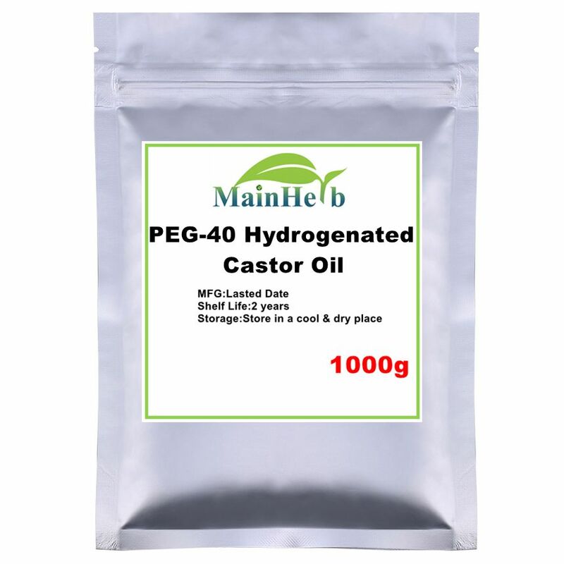 Peg-40 matérias primas cosméticas hidrogenadas do óleo de rícino