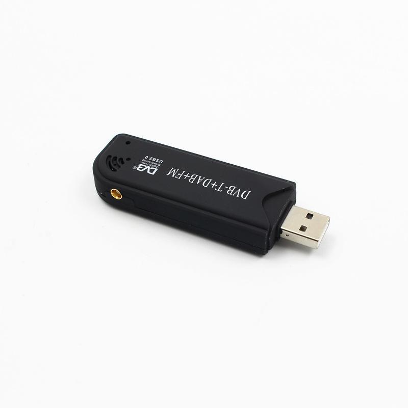 1 juego USB FM + DAB + DVB-T + SDR Dongle STICK USB 2,0 sintonizador de TV Digital