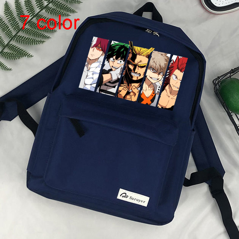 My Hero Academia Boku No Hero Academia, Bakugou Todoroki, mochilas escolares, 2021