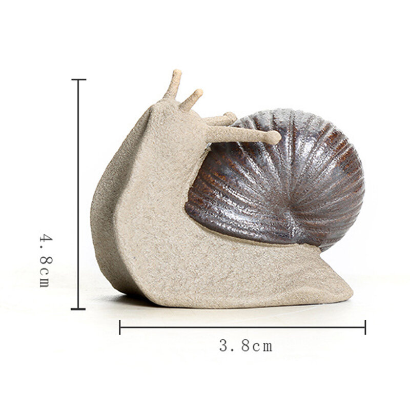 Céramique Petit escargot Ornements Bonsai Micro paysage décoration accessoires