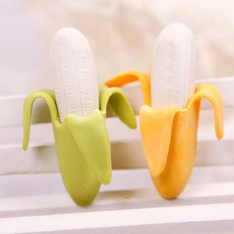 Creative Mooie Banana Potlood Gum School Kantoorbenodigdheden Kids Student Gift