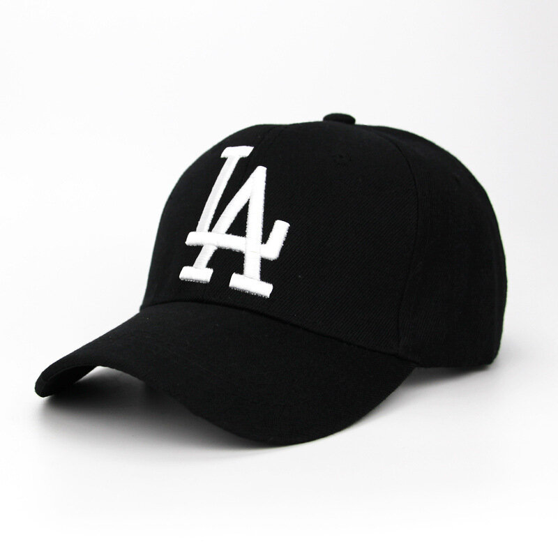 Unisex haftowane litery LA Dodgers czapki baseballowe dla kobiet mężczyzn Snapback czapka hip-hopowa lato na świeże powietrze kapelusze regulowana nieformalna czapka