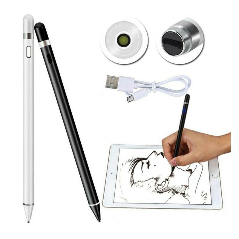 유니버설 용량 성 Stlus 터치 스크린 펜 IOS/안 드 로이드 시스템에 대 한 스마트 펜 애플 iPad 전화 스타일러스 연필 터치 펜