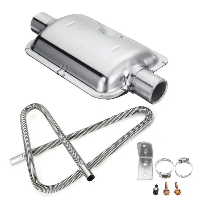 60-300cm Air Diesel Parking Heater Stainless Steel Exhaust Pipe Tube Gas Vent Fuel Tank Car Heaters Accessories