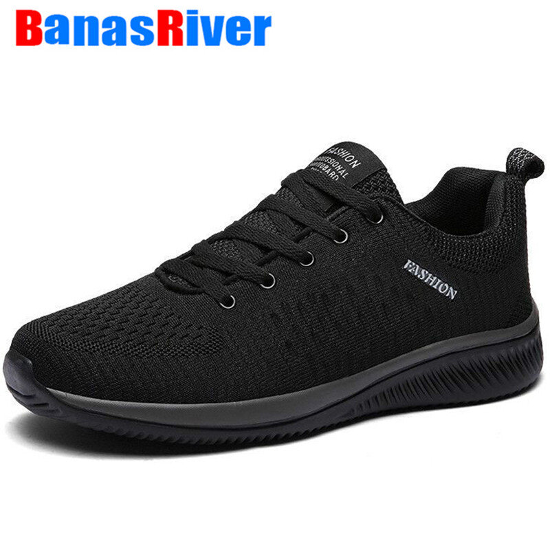 New Four Seasons Mesh Men Flats Casual Shoes Comfortable With Plush Warm Light Breathable Walking Sneakers Outdoor Big Size 48