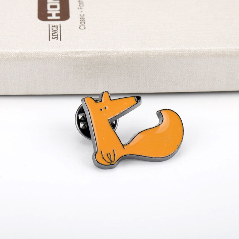 The Little Prince Fox Rose Brooches Classic Fairy Tale Enamel Brooch Le Petit Prince Badges Backpack Pins Men Women Jewelry Gift