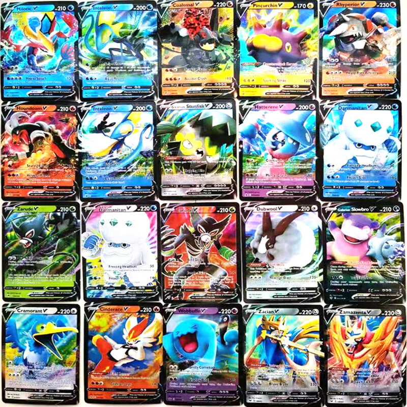 Pokemon super raro arco-íris cartão alemão francês vmax vstar