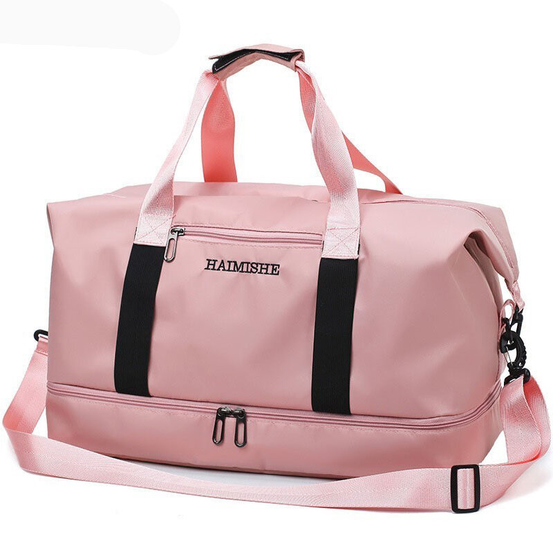 2020 Travel Luggage Bag Gym Bags Waterproof Nylon Sports Handbags Women Yoga Swimming Tas Dry Wet Gymtas Sac De Sport XA828WD