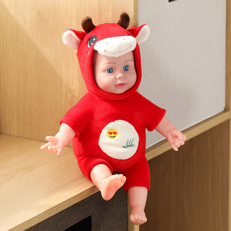 Kawaii Baby Speelgoed Zachte Pluche Voor Meisjes Leuke Simulatie Kussen Knuffeldier Baby Metgezel Pop Valentijnsdag Kids Geschenken