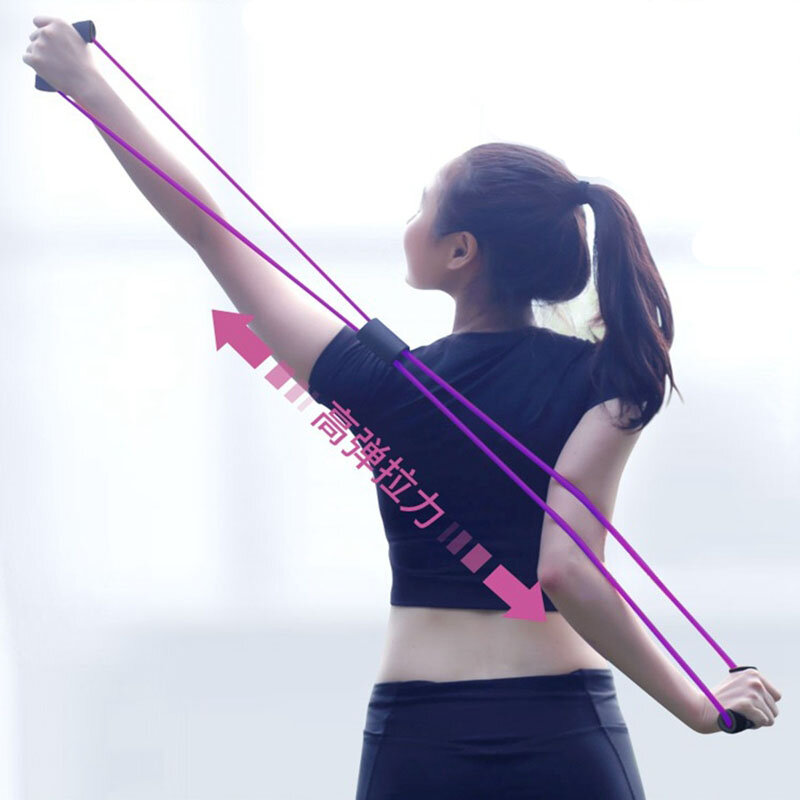 Do pracy nad klatką piersiową ramiona lina treningowa Rull liny Pilates joga ciągnąć linę siłownia odporność na elastyczne gumki szkolenia