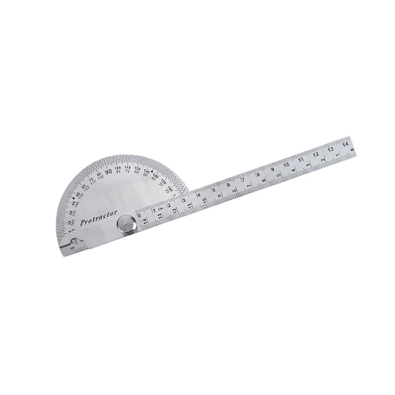 Protractor Arm Measure Ruler Angle Finder Gauge - Stainless Steel 0-150mm