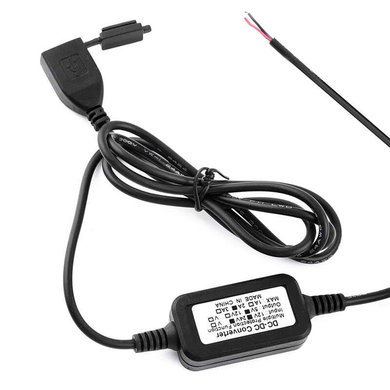 12V-24V USB Charger กันน้ำ USB Power Supply พอร์ตซ็อกเก็ต Charger มอเตอร์สำหรับรถจักรยานยนต์โทรศัพท์สมาร์ท GPS