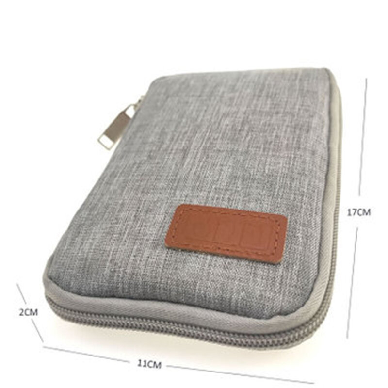 Kit de voyage petit sac Gadget numérique appareil câble USB câble de données organisateur sac de voyage inséré sac de rangement