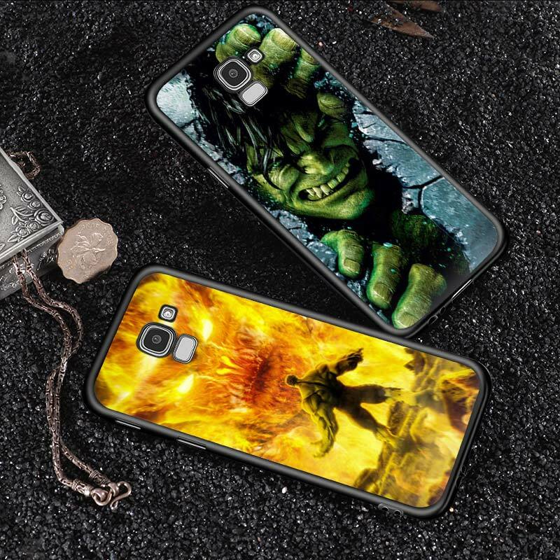 Coque de téléphone Marvel Hulk, étui pour Samsung Galaxy j2 3 4 5 6 7 8 730 530 330 2016/2017/2018Star Plus Prime Core Duo