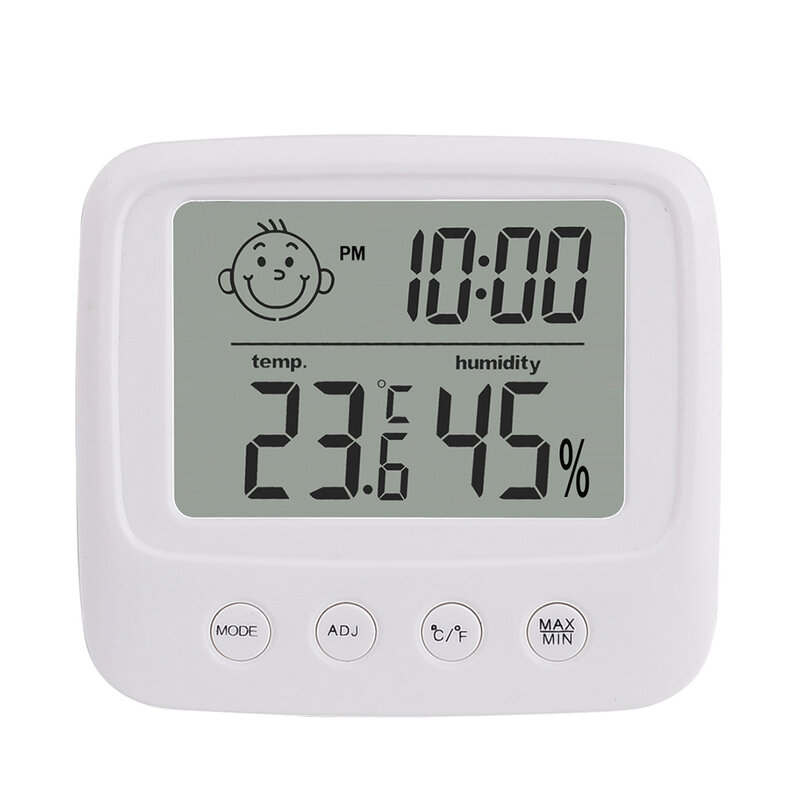 الرقمية LCD داخلي مريحة استشعار درجة الحرارة مقياس الرطوبة ميزان الحرارة مقياس الرطوبة