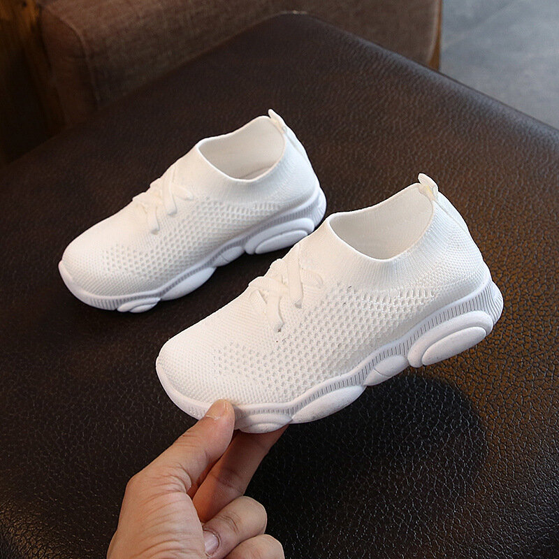 Kids Shoes Antislip Soft Bottom Baby Sneaker Casual Flat Sneakers Shoes Children Size Girls Boys Sports Shoes