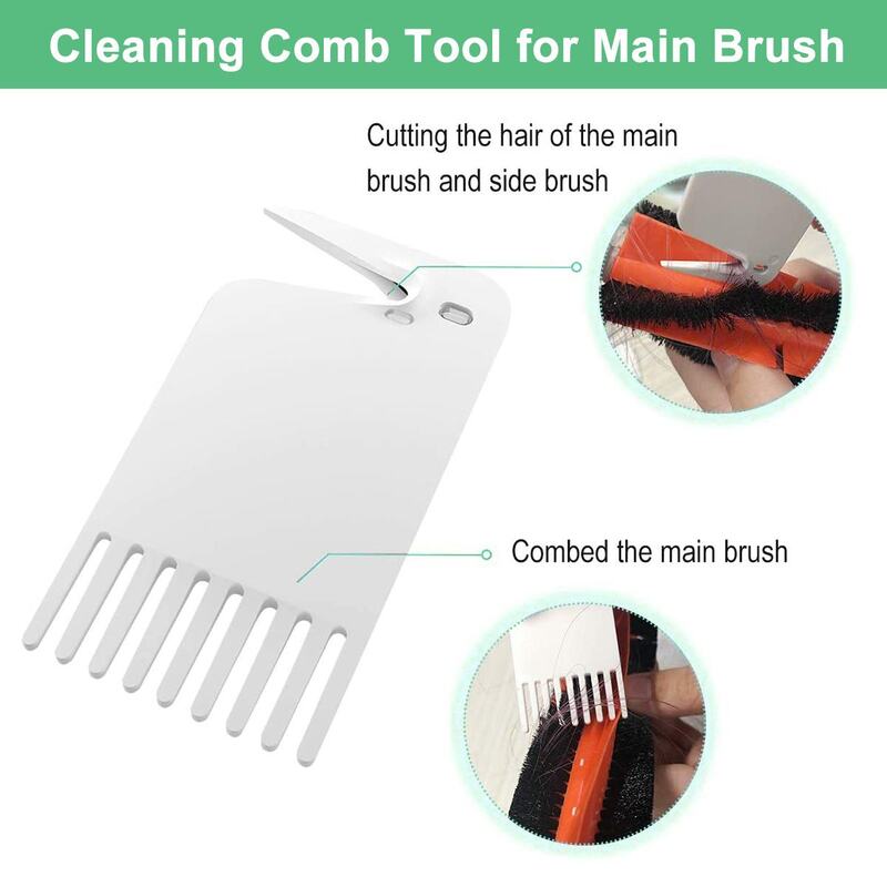 18Pcs Clean Wheel HEPA Filter Main Brush Accessories For Xiaomi Roborock S6 S60 S65 S5 MAX T6 Vacuum Cleaner Home Applicance