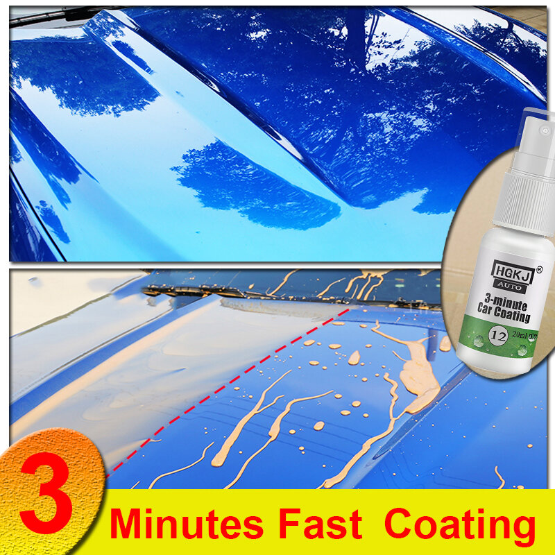 HGKJ accessori auto rivestimento impermeabile pulizia vetri auto detergente per vetri agente di riparazione rivestimento idrofobo