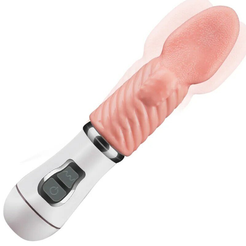 핥는 성기 성인 섹스 제품 진동기 섹스 토이 섹스 도구 여성 Clitoris 자극기 혀 진동기 펌핑
