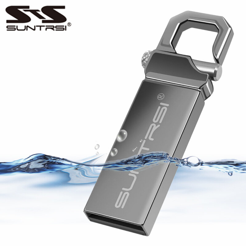 Suntrsi-memoria USB 128, pendrive de 64gb, 32gb, 16gb, 8gb, 2,0 gb, resistente al agua