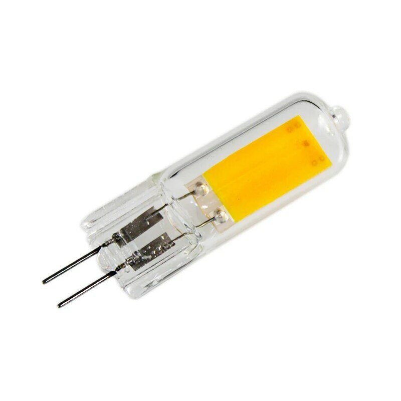 1pcs G4 glass LED Lamp Dimmable 220V 6W 9W 12W LED Mini G4 COB LED Bulb 360 Beam Angle Chandelier Lamps Replace Halogen Light