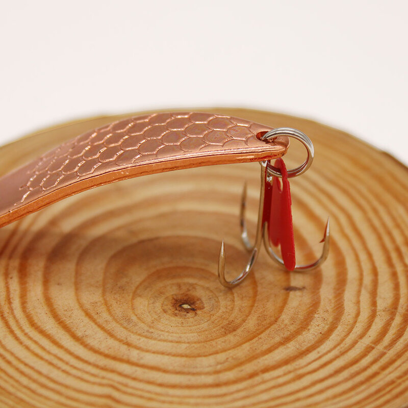 1 Uds 10cm 17g cuchara de señuelo de pesca señuelo de Metal para pesca vertical cebos aparejos de pesca duros colores opcionales