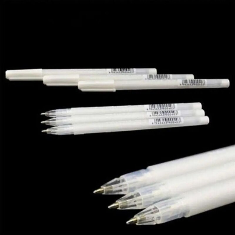 Stylo marqueur blanc croquis peinture stylos Art papeterie fournitures stylo marqueur blanc