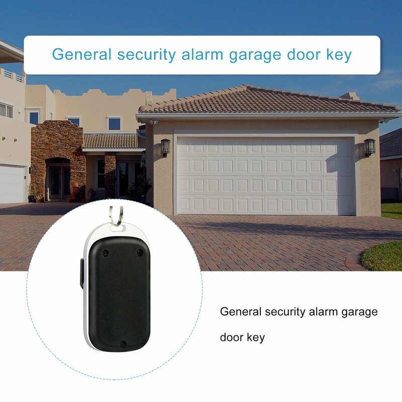 Garage Door RF Remote Control 4 Channel Gate control For Garage Command Opener Alarm 433Mhz Remote Control