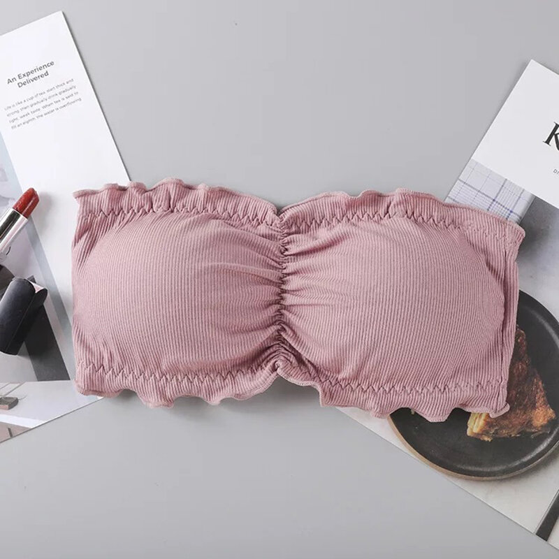 Soutien-gorge Push-Up Bandeau Sexy pour femmes et filles, Streetwear, haut court, sous-vêtements, nouvelle collection 2021