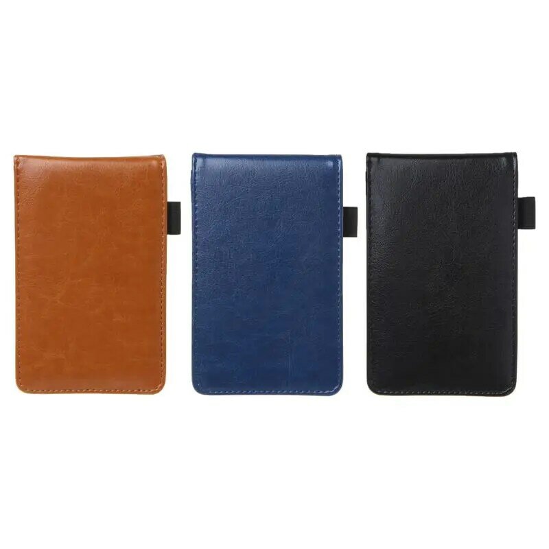 Multifunction Pocket Planner A7 Notebook Small Notepad Note Book Leather Cover Business Diary Memos Office School Stationery