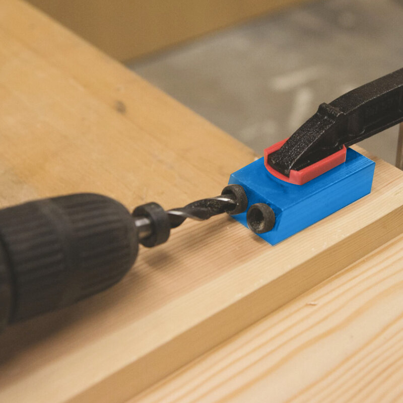 Tasche Loch Jig Kit 6/8/10mm 15 ° Winkel Adapter Bohrer Für Holz Guide Holzbearbeitung Adapter loch Puncher Adapter