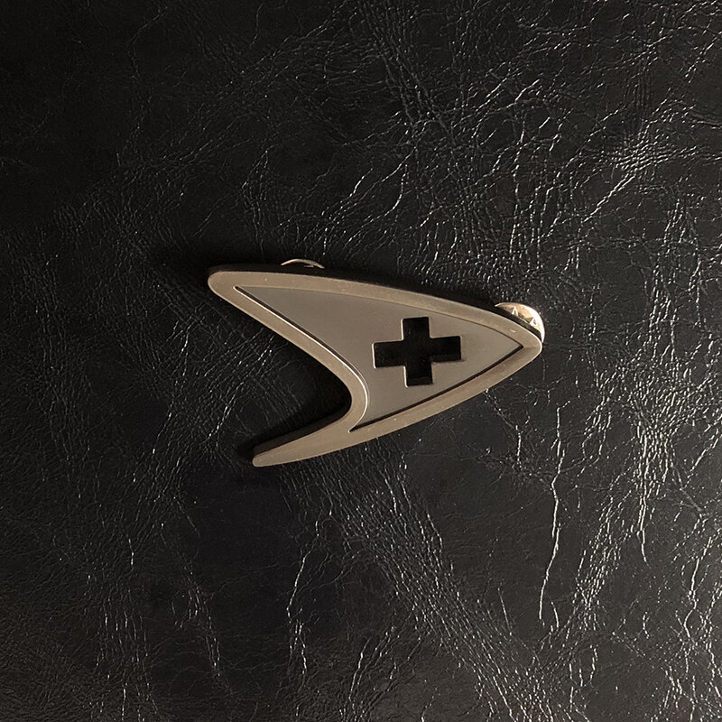 กองบัญชาการ Badge เครื่องแต่งกายดาว Trek อุปกรณ์เสริมวิทยาศาสตร์วิศวกรรมทางการแพทย์ Starfleet Pins เข็มกลัดโลหะฮาโลวีน Party Props