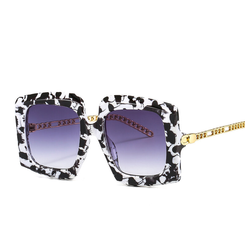 Óculos de sol quadrados oversized feminino designer vintage grande óculos de sol moda máscaras uv400 masculino de luxo feminino