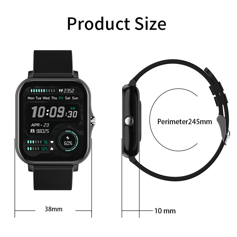 Lige-smartwatch para homens e mulheres, modelo novo, 2021, relógio inteligente com chamada de bluetooth, em tempo real, rastreador de fitness, esportes, para android e ios